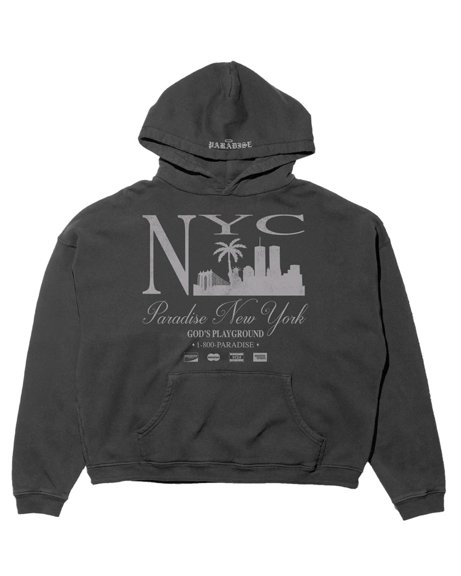 Paradise NYC God's Playground Pullover Hoodie