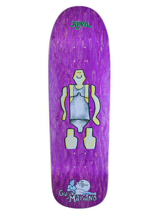 April Skateboards Guy Mariano by Gonz 9.6" Deck