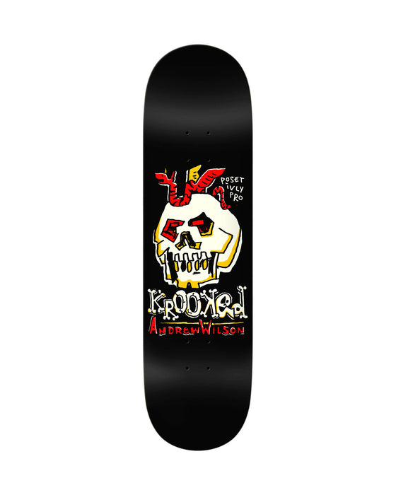 Krooked Skateboards Andrew Wilson Positively Pro 8.5" Deck