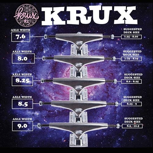 Krux X Stranger Things Crew K5 Polished Trucks – Garage Skateshop