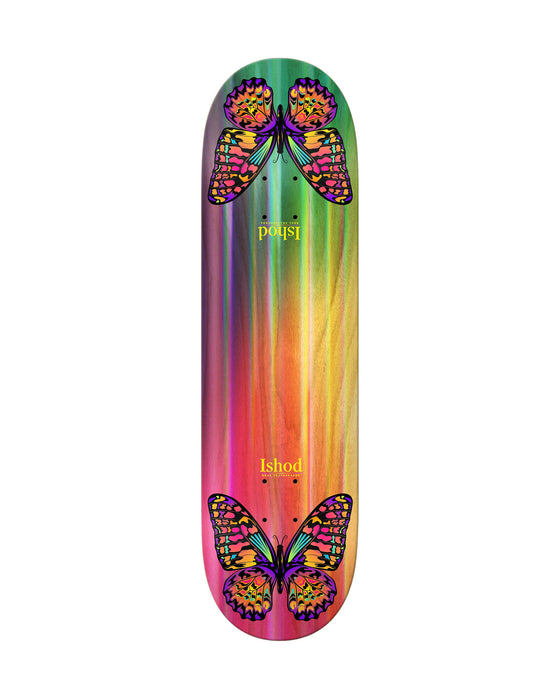 REAL Skateboards Ishod Wair Rainbow Monarch TT Deck