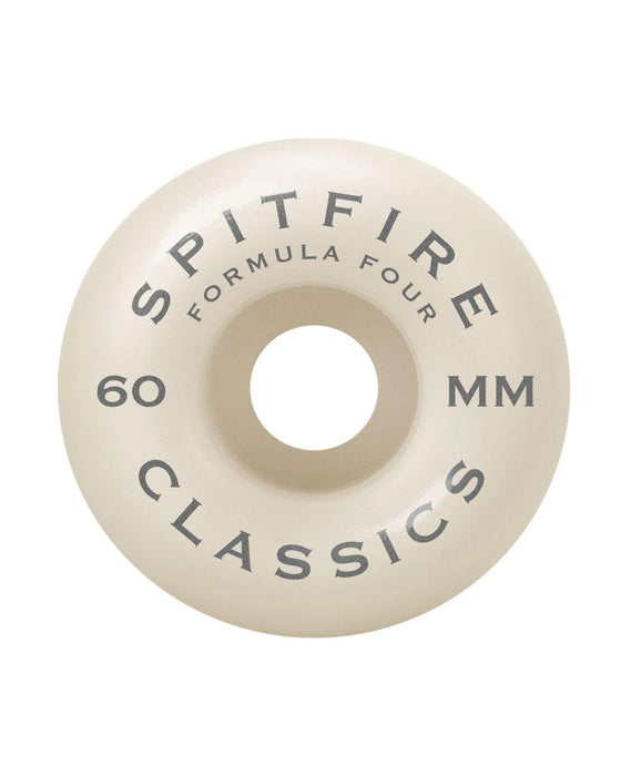 Spitfire Wheels Formula 4 Classics 99a 60mm Wheels