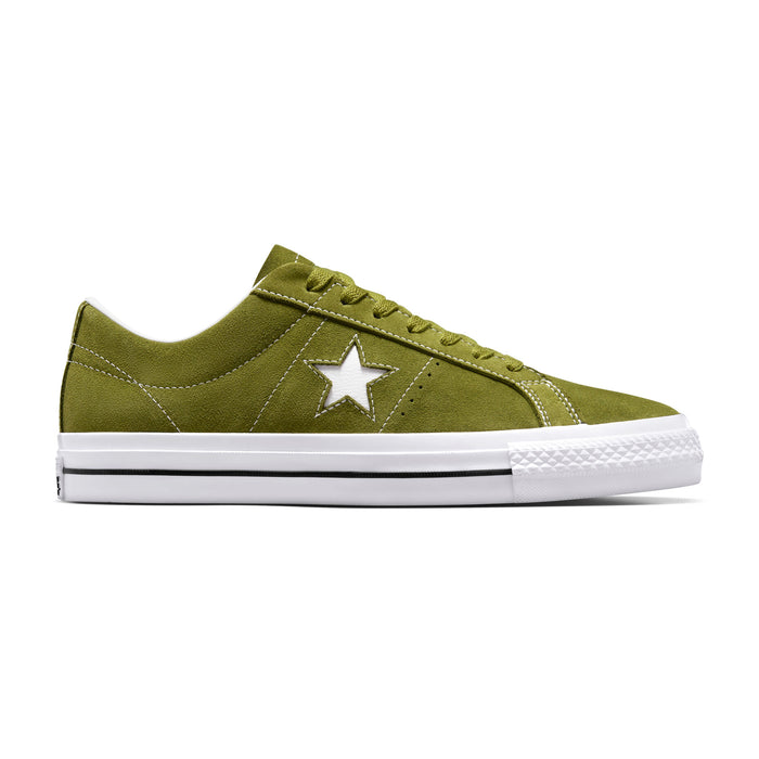 Cons One Star Pro Suede - Trolled Green/White/Black