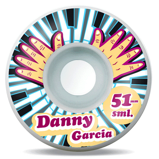 Sml. Wheels Danny Garcia Piano Hands 51mm Wheels