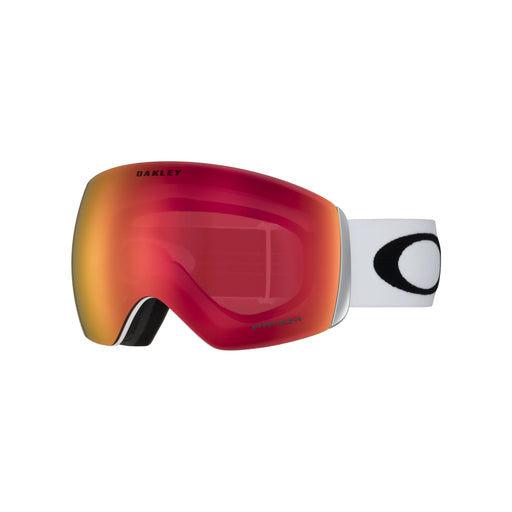 Oakley Flight Deck™ L Snow Goggles - Matte White Strap/ Prizm Snow Torch Iridium Lenses