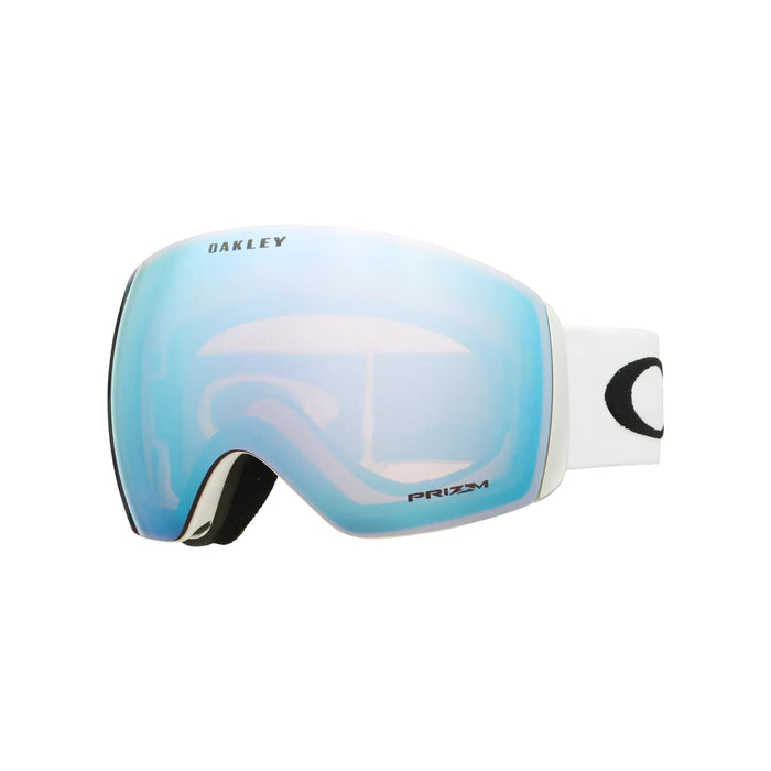 Oakley Flight Deck™ L Snow Goggles - Matte White Strap/ Prizm Snow Sapphire Iridium Lenses