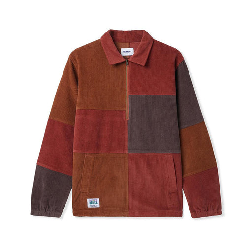 Butter Goods Cord Patchwork Pullover Jacket 