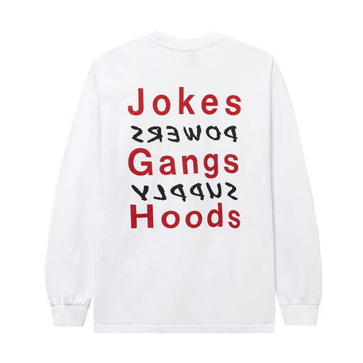 Powers Supply Men's Jokes Gangs Hoods LS T-Shirt