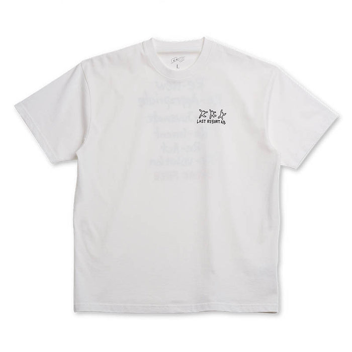 Last Resort AB Message S/S T-Shirt - White - Drop 8