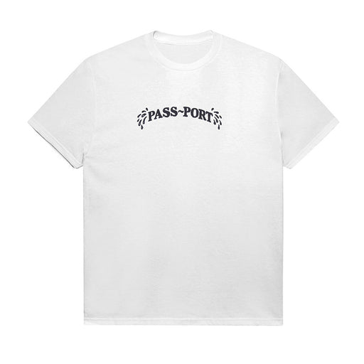 Pass~Port Mens Sweaty Puff Print S/S T-Shirt White