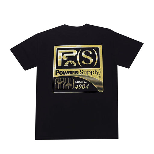 Powers Supply Mens Sim S/S T-Shirt Black