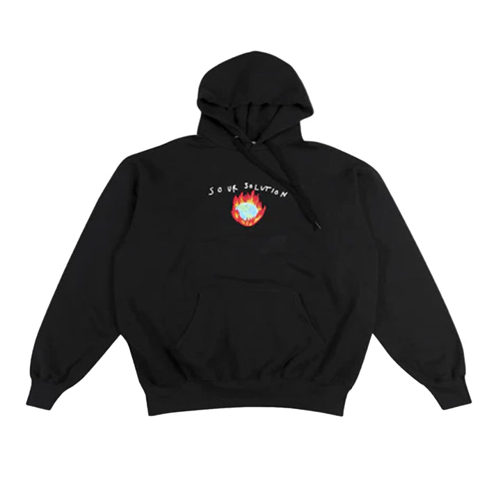Sour Skateboards In Flames Pullover Hoodie - FA22