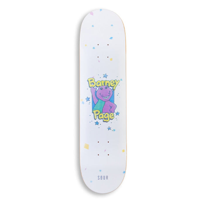 Sour Skateboards Barney Page and Friends Deck