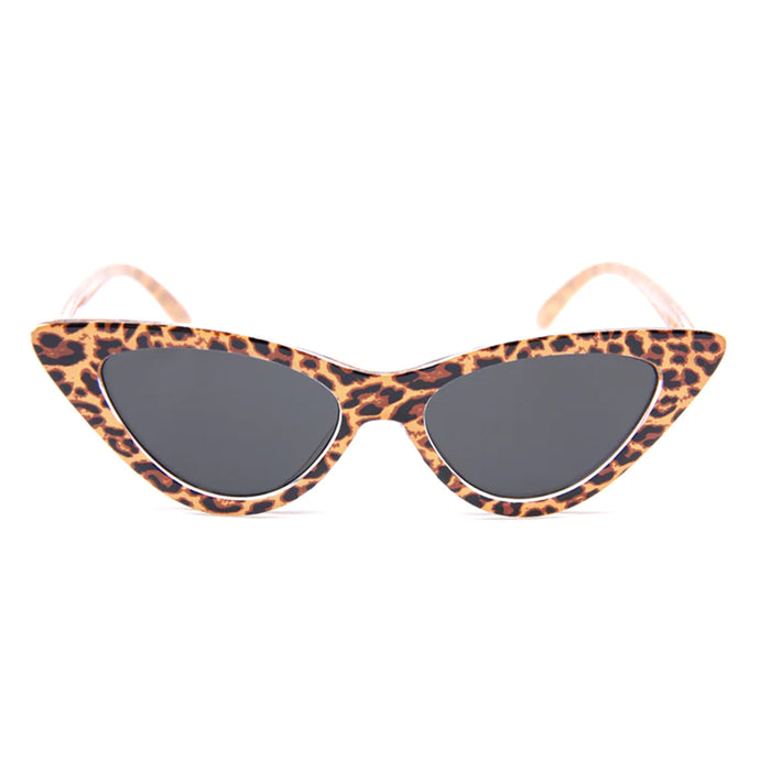 Happy Hour Shades Space Needle Sunglasses - Leopard 