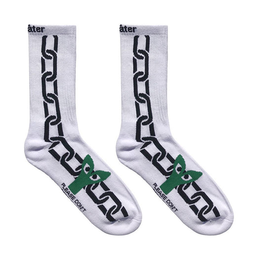 Stingwater Aapi in Chains Socks White