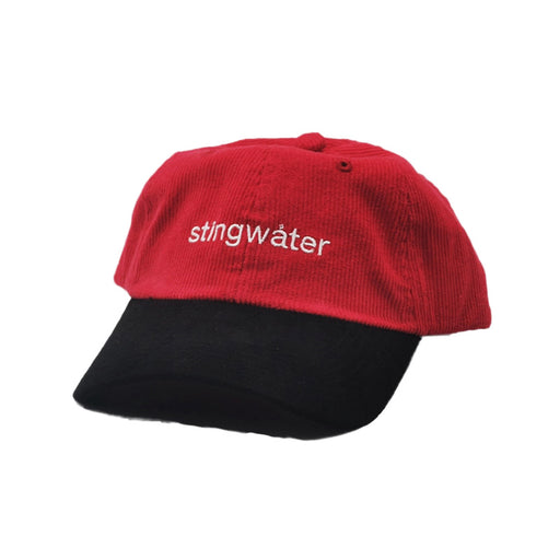 Stingwater Two Tone Corduroy/ Suede Hat Red/ Black