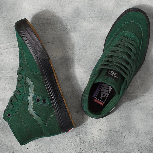 Vans Gilbert Crockett High Shoes - Dark Green/ Black