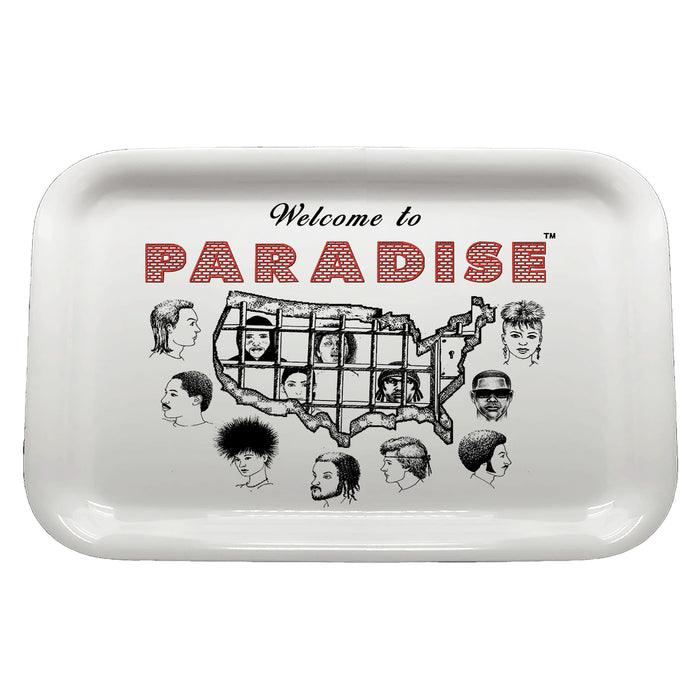 Welcome To Paradise Rolling Tray