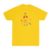 WKND Mens Scooter S/S T-Shirt Yellow