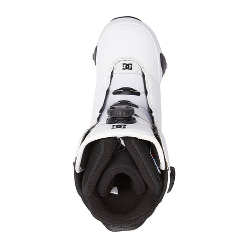 DC Shoe Co. Men's Control Step On® Snowboard Boots (White/ White/ Black) - 2023