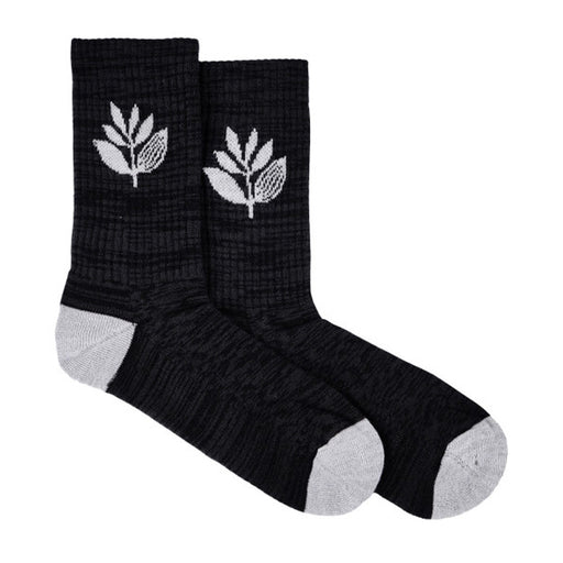 Magenta Plant Socks