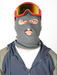 Garage Skateshop Ian Knitted Balaclava Ski Mask- Grey
