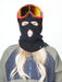 Garage Skateshop Ian Knitted Balaclava Ski Mask- Black