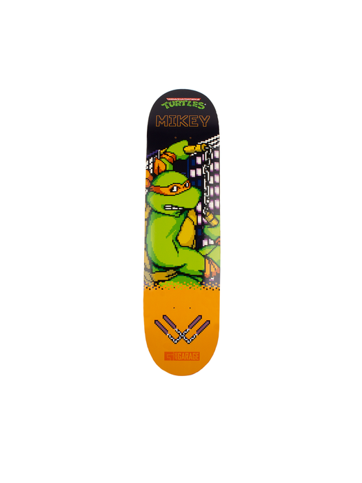 Teenage Mutant Ninja Turtles x Jack's Garage Skateboard Deck- Michelangelo