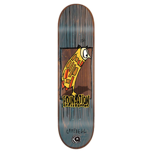Foundation Skateboards Aidan Campbell Owl  8.38" Deck