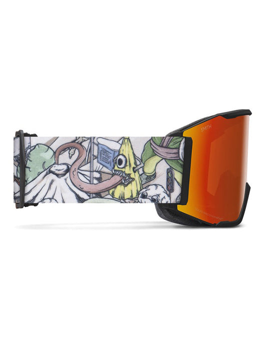 Smith Optics Squad Mag Snow Goggles '24 - Oyuki x Smith/ ChromaPop Everyday Red Mirror
