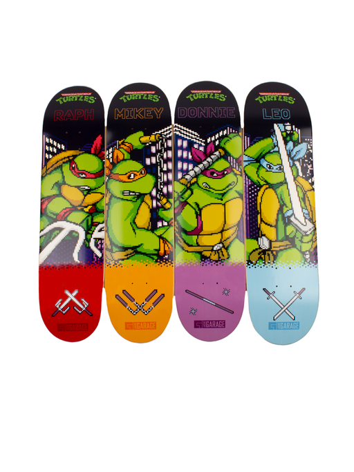 Teenage Mutant Ninja Turtles x Jack's Garage Skateboard Deck- All Boards